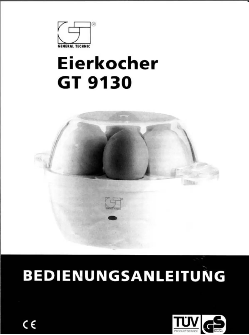 Página 1 del manual Manual de usuario General Technic GT 9130