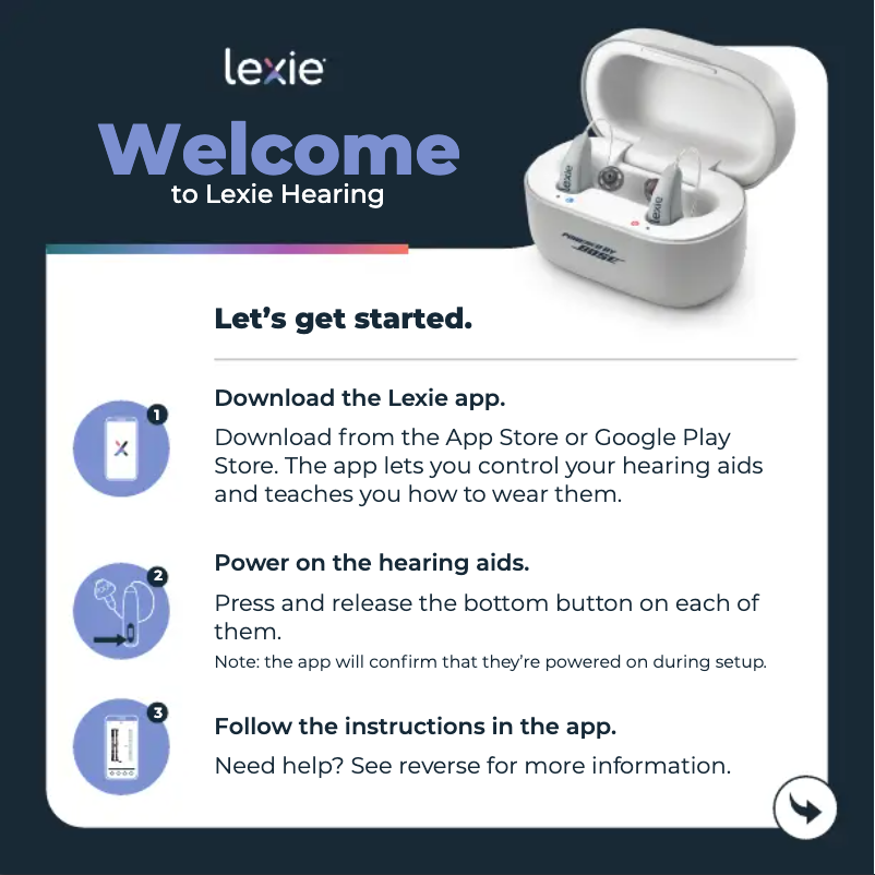 Page n°1 - Guide de démarrage rapide Lexie B2