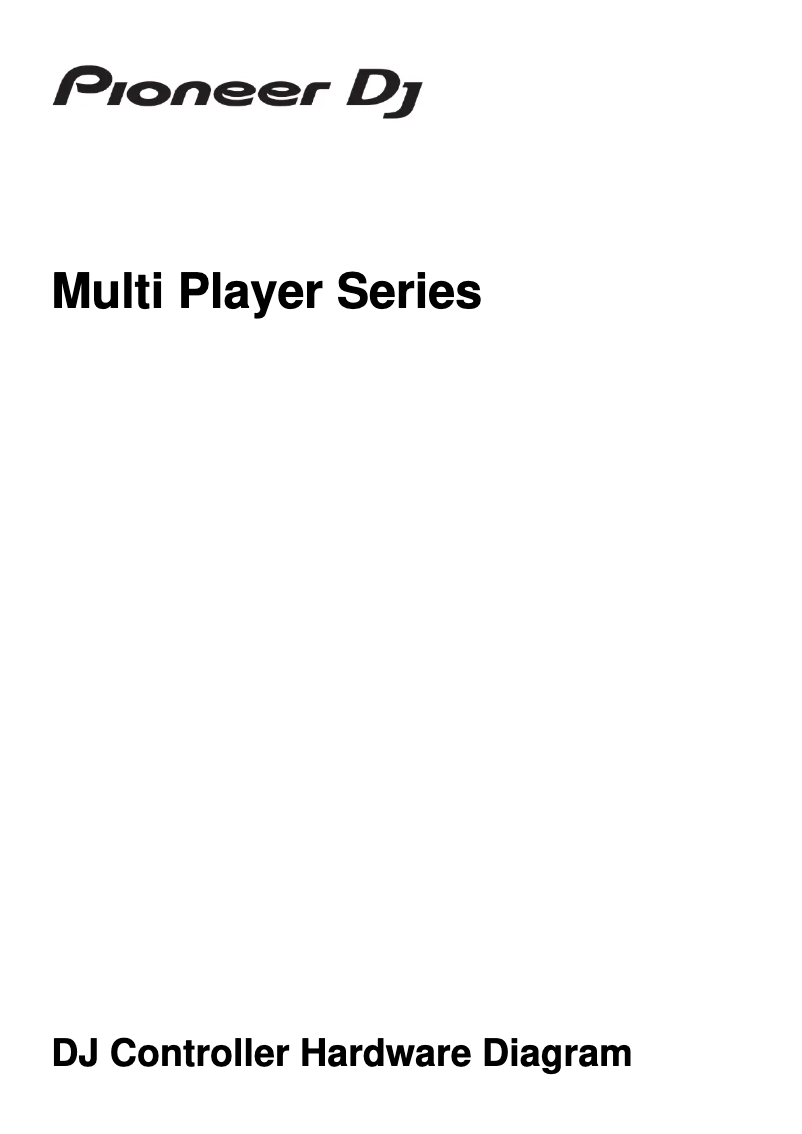 Imagen de la primera página del manual del dispositivo XDJ-1000MK2