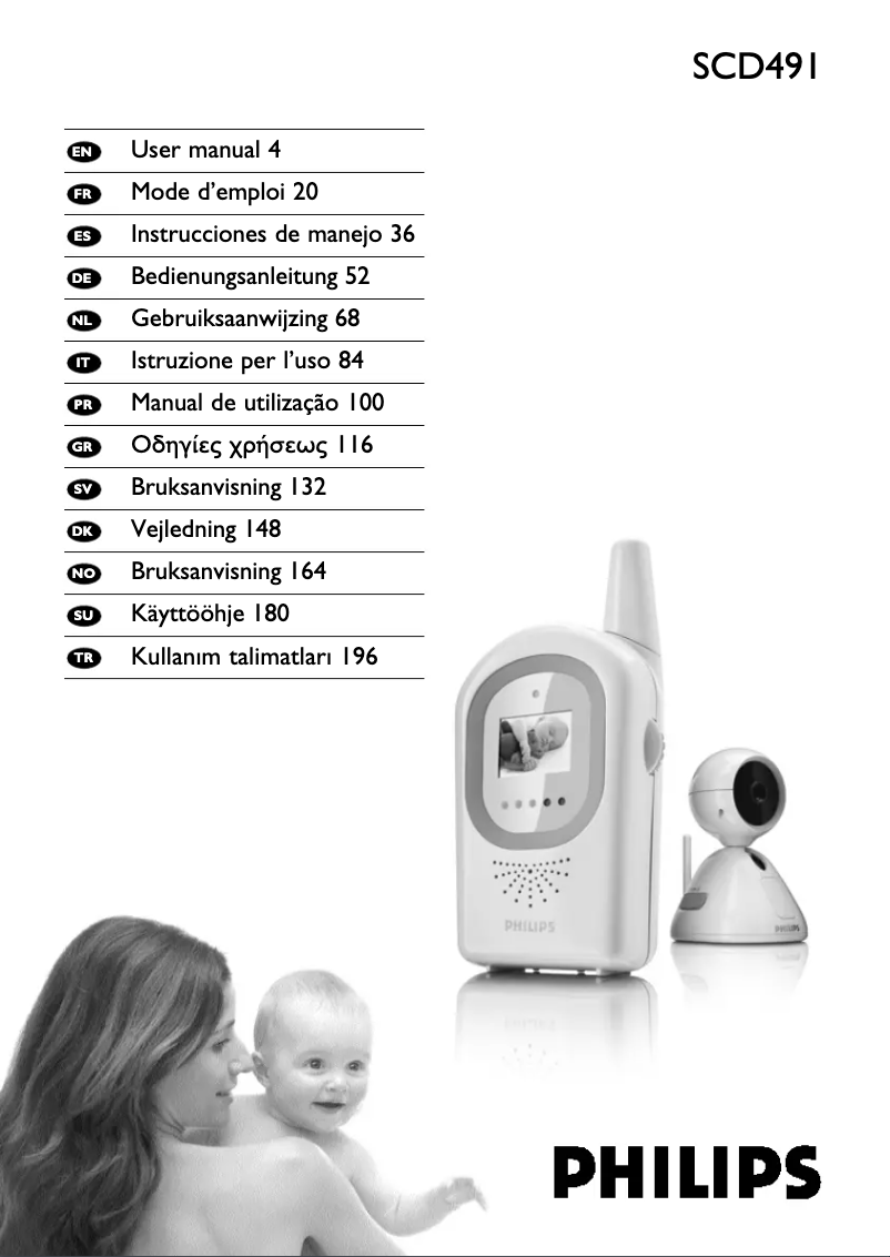 Page 1 de la notice Manuel utilisateur Philips SCD491