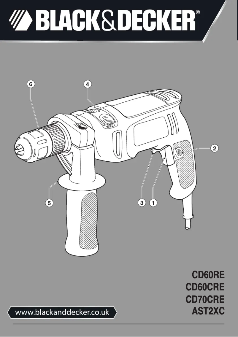 Page n°1 - Manuel utilisateur Black & Decker AST2XC