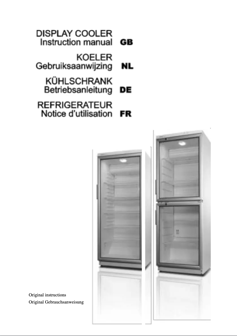 Image de la première page du manuel de l'appareil CD350.1003