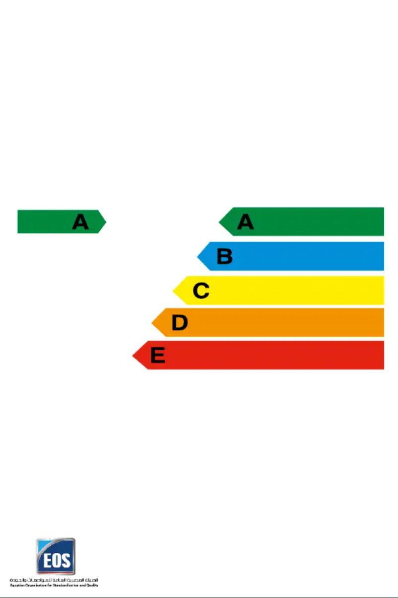Page n°1 - Label énergétique Beko RFNE448E35XB