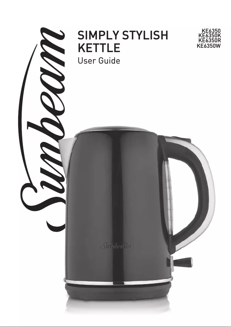 Image de la première page du manuel de l'appareil Simply Stylish KE6350
