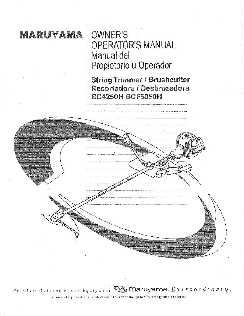 Image de la première page du manuel de l'appareil BC4250H