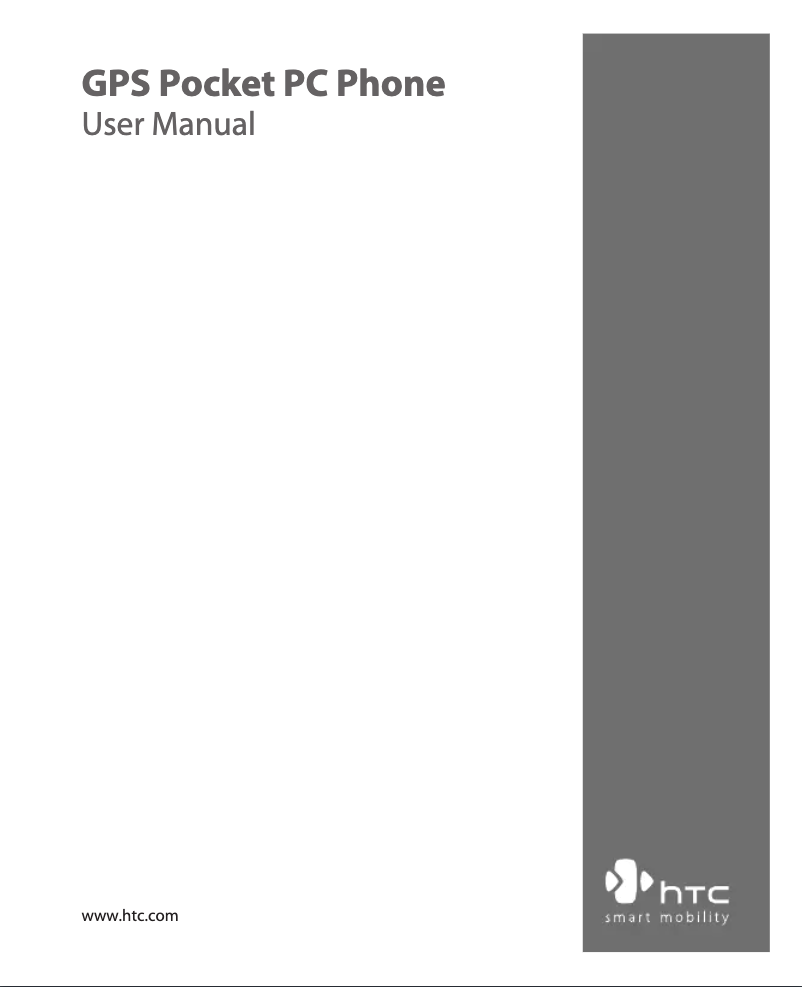 Page 1 de la notice Manuel utilisateur HTC P3300