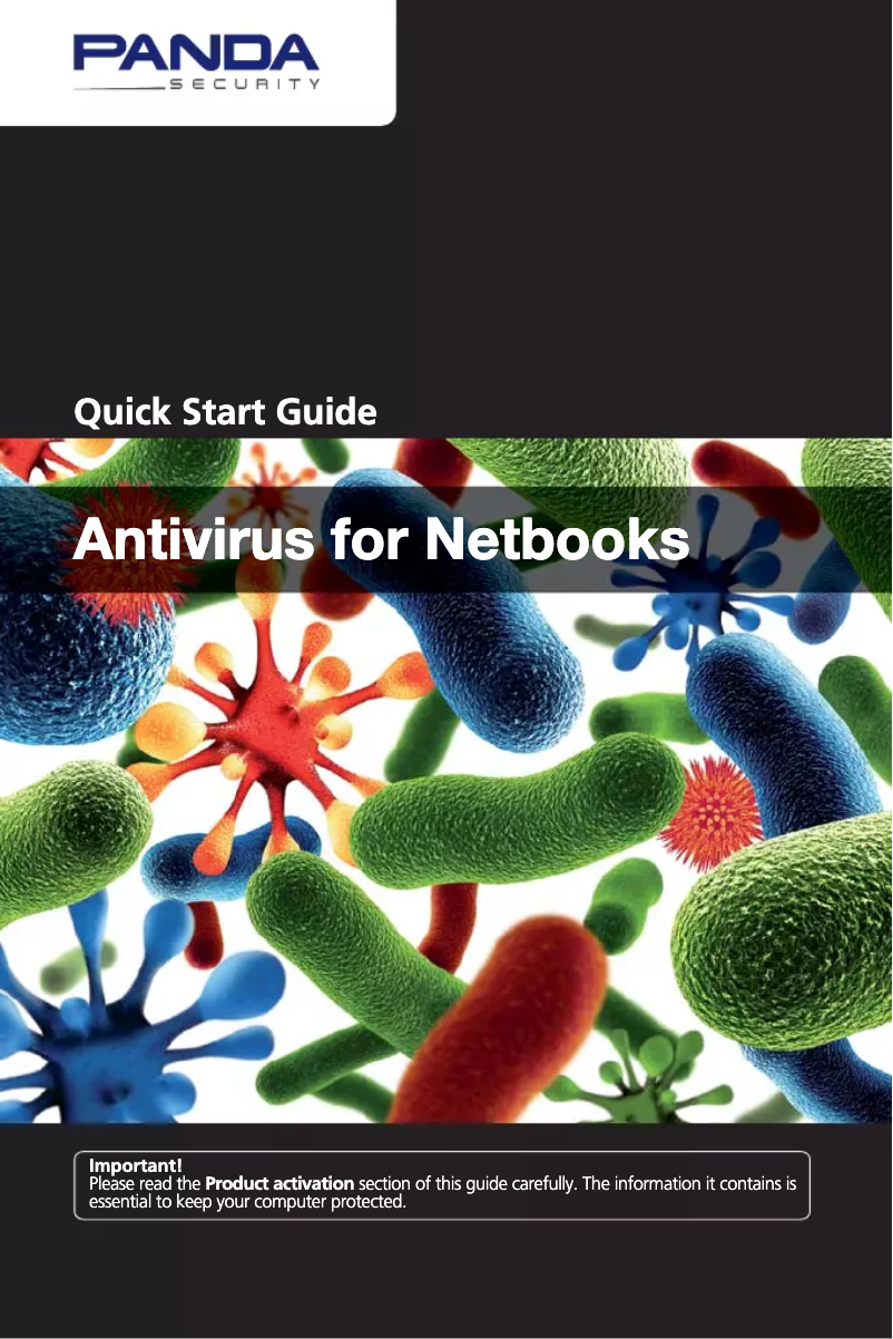 Image de la première page du manuel de l'appareil Antivirus for Netbooks