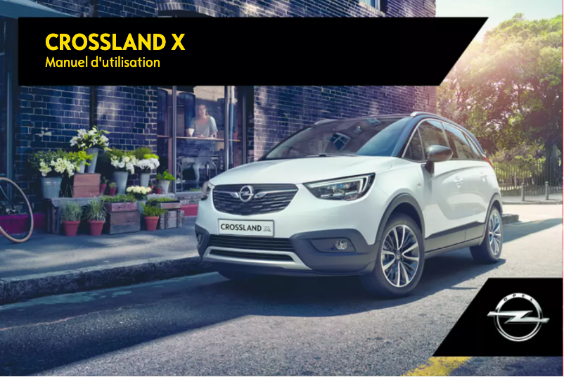 Page 1 de la notice Manuel utilisateur Opel Crossland X (2017)
