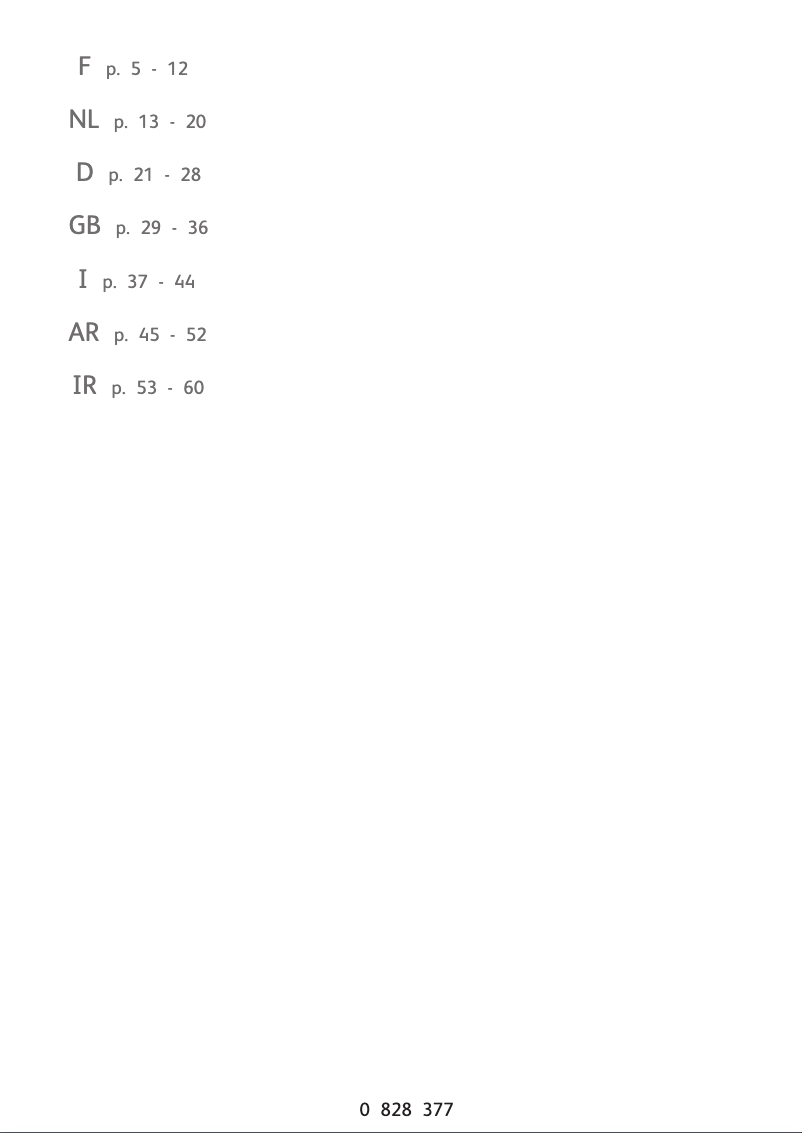 Page n°1 - Manuel utilisateur Tefal Store'Inn DO303E