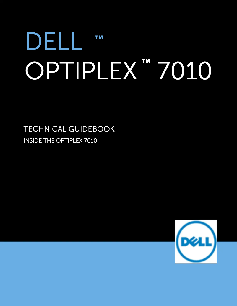 Page n°1 - Manuel utilisateur Dell OptiPlex 7010 SFF