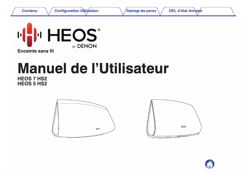 Página 1 del manual Manual de usuario Denon HEOS 7