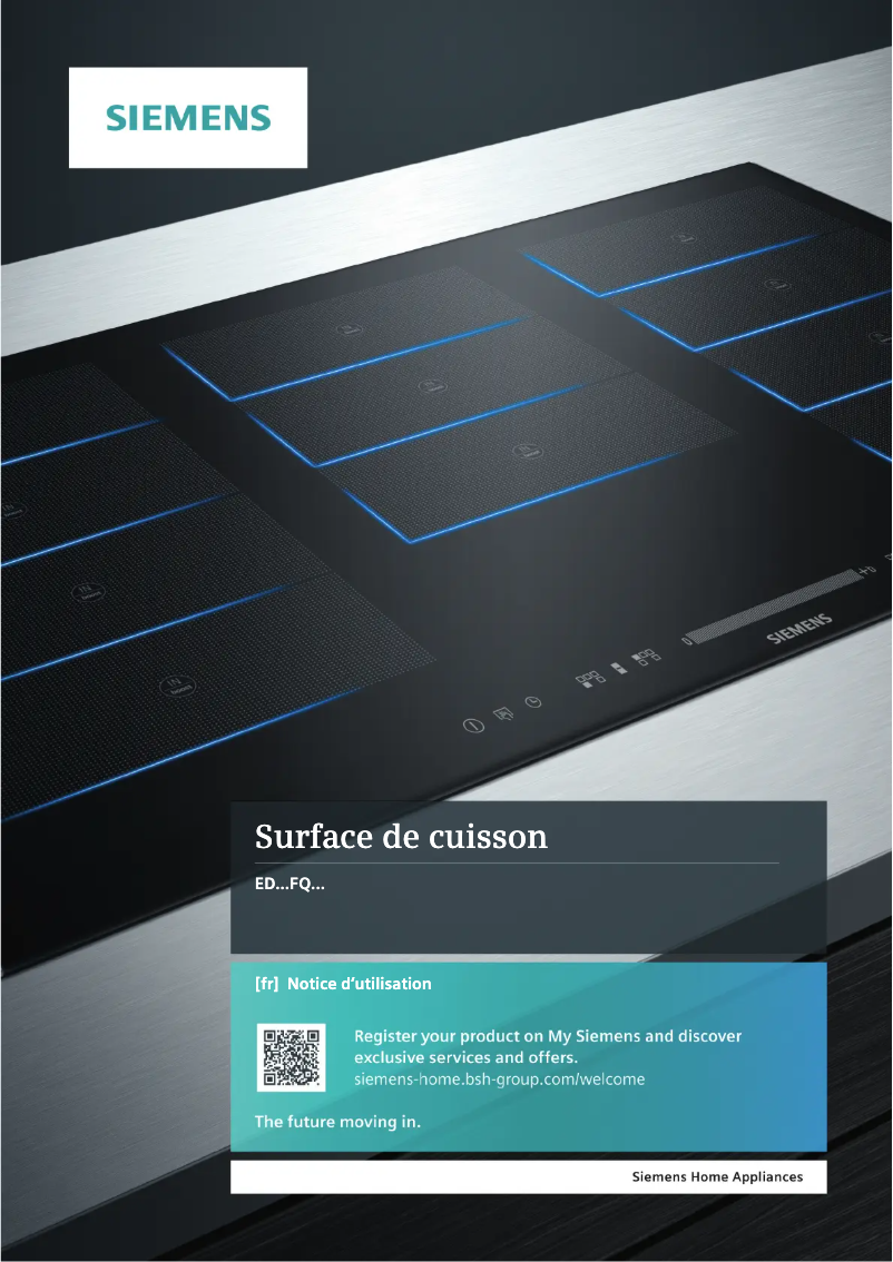 Page n°1 - Manuel utilisateur Siemens ED631FQB5