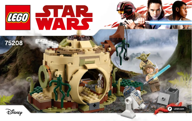 Page 1 de la notice Manuel utilisateur Lego 75208