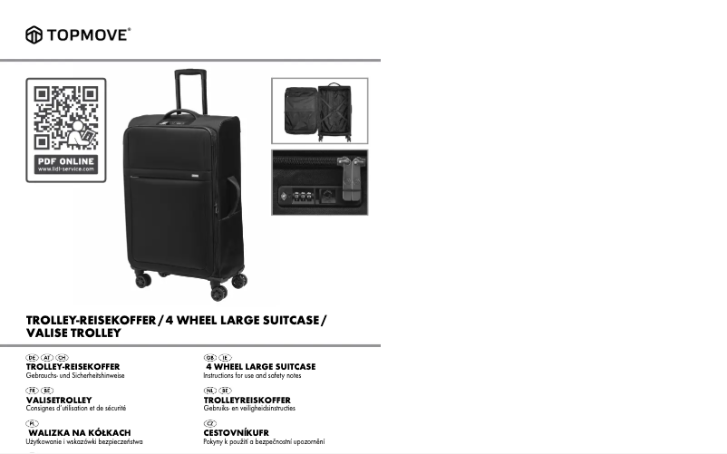 Page n°1 - Manuel utilisateur Topmove IAN 331767