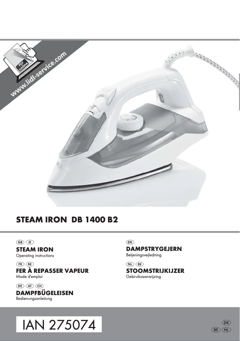 Page 1 de la notice Manuel utilisateur SilverCrest DB 1400 B2