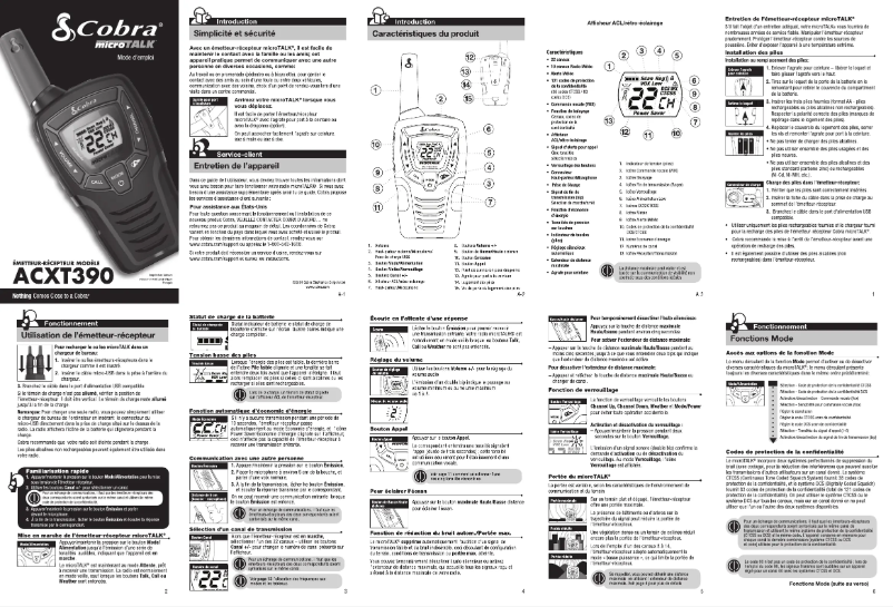 Imagen de la primera página del manual del dispositivo ACXT345