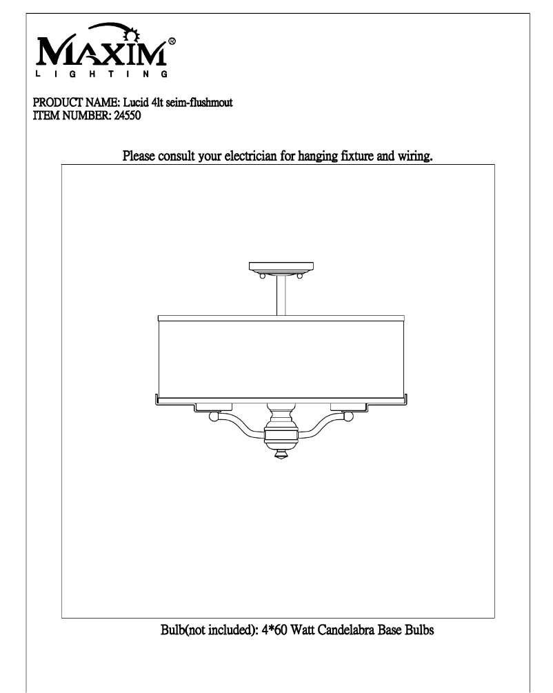 Page 1 de la notice Manuel utilisateur Maxim 24550TSOI