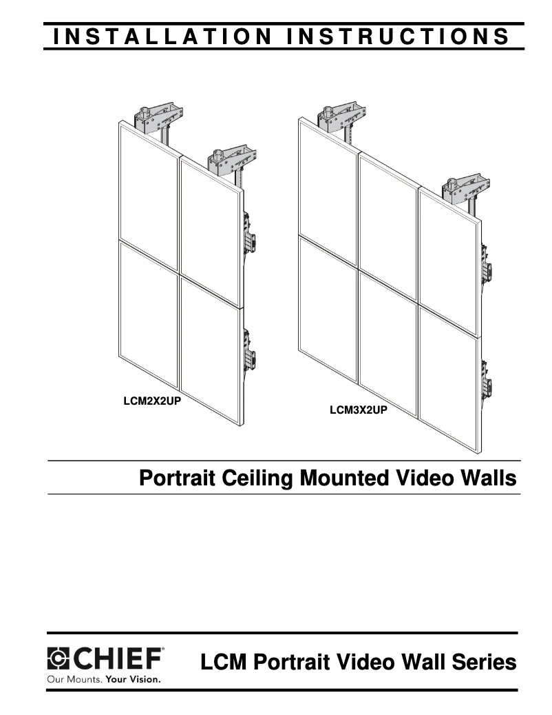 Image de la première page du manuel de l'appareil Fusion LCM2X2UP
