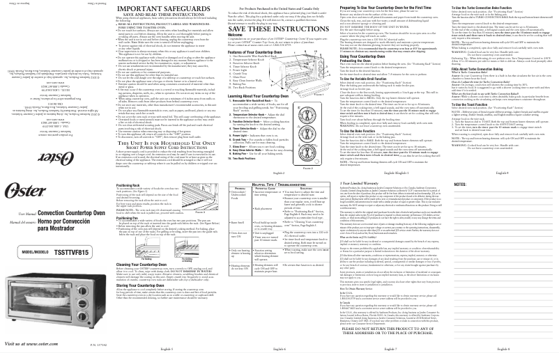 Image de la première page du manuel de l'appareil TSSTTVDFL2