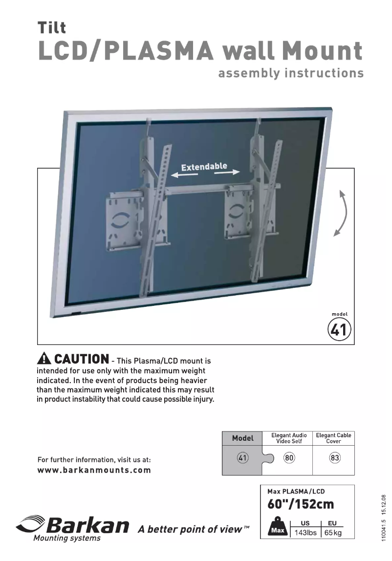 Image de la première page du manuel de l'appareil 41B