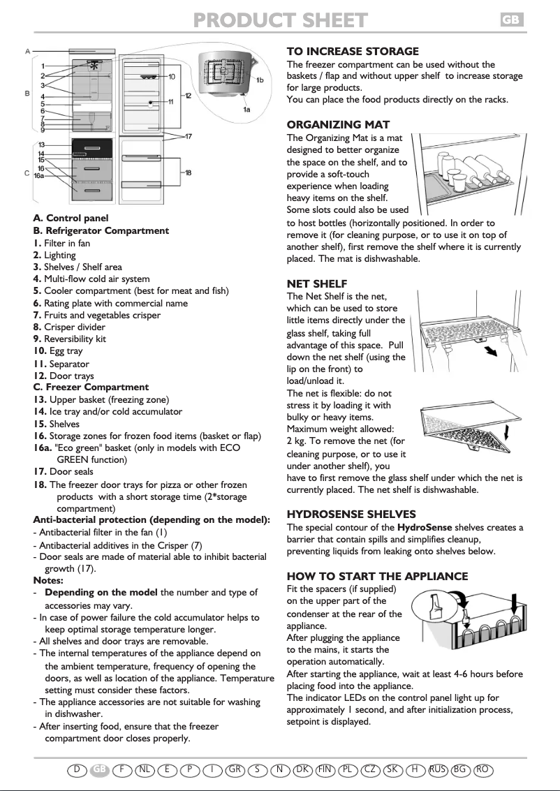 Image de la première page du manuel de l'appareil WBE 3623 A+NFXF