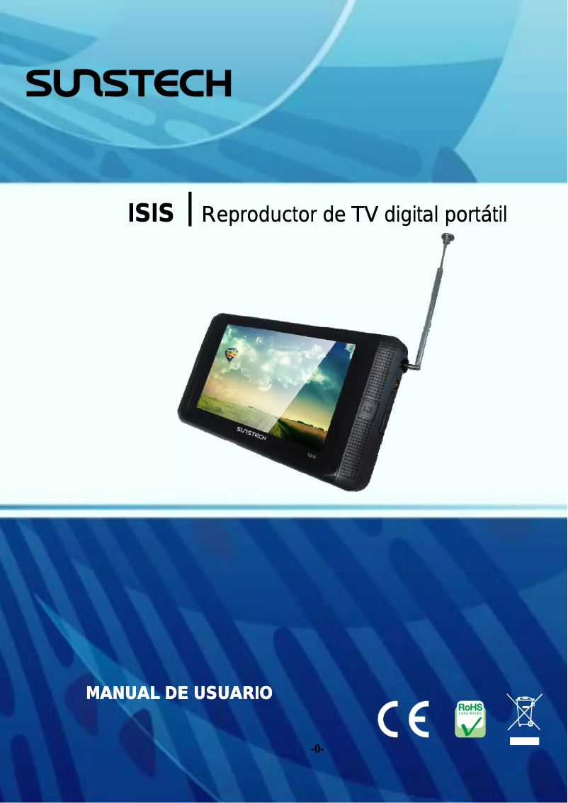 Page 1 de la notice Manuel utilisateur Sunstech Isis