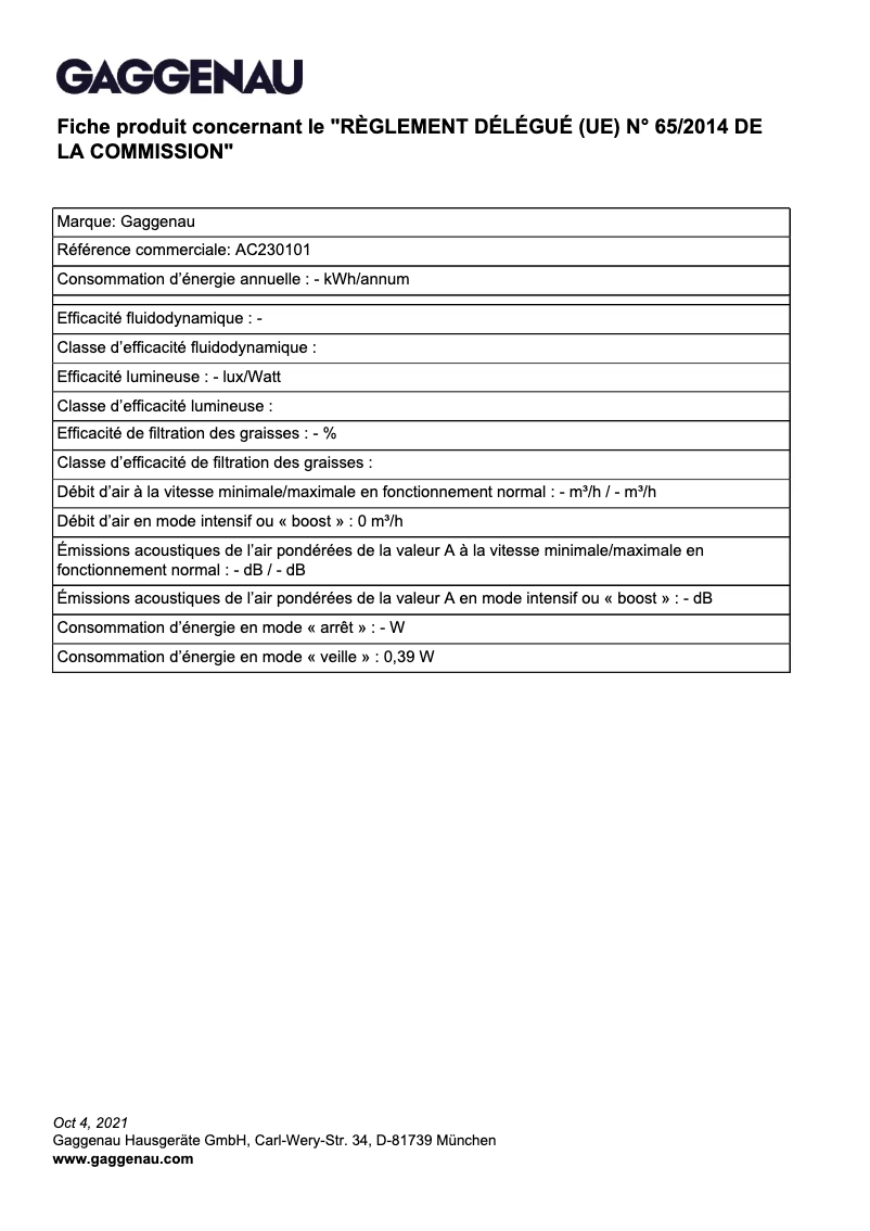 Imagen de la primera página del manual del dispositivo AC230101
