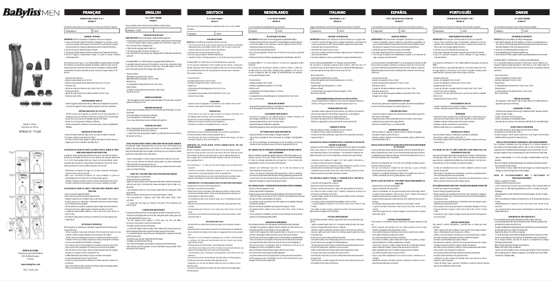 Image de la première page du manuel de l'appareil MT861E