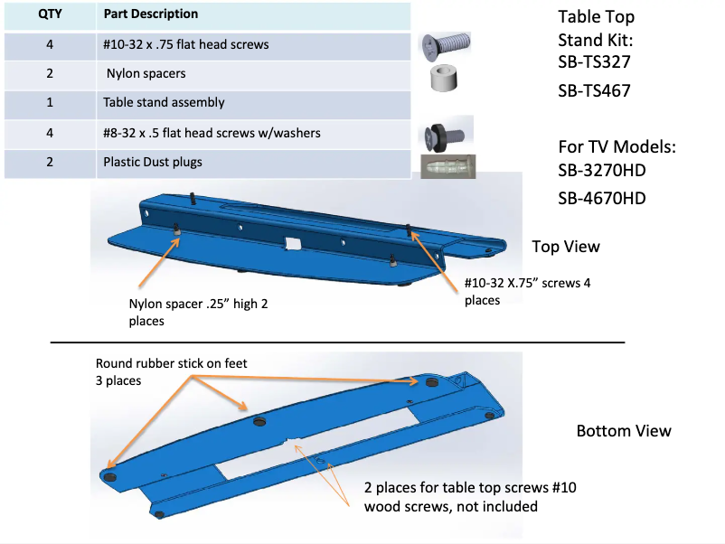 Image de la première page du manuel de l'appareil SB-TS327