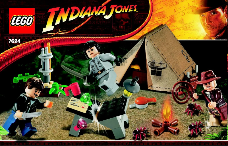 Page 1 de la notice Manuel utilisateur Lego Jungle Duel