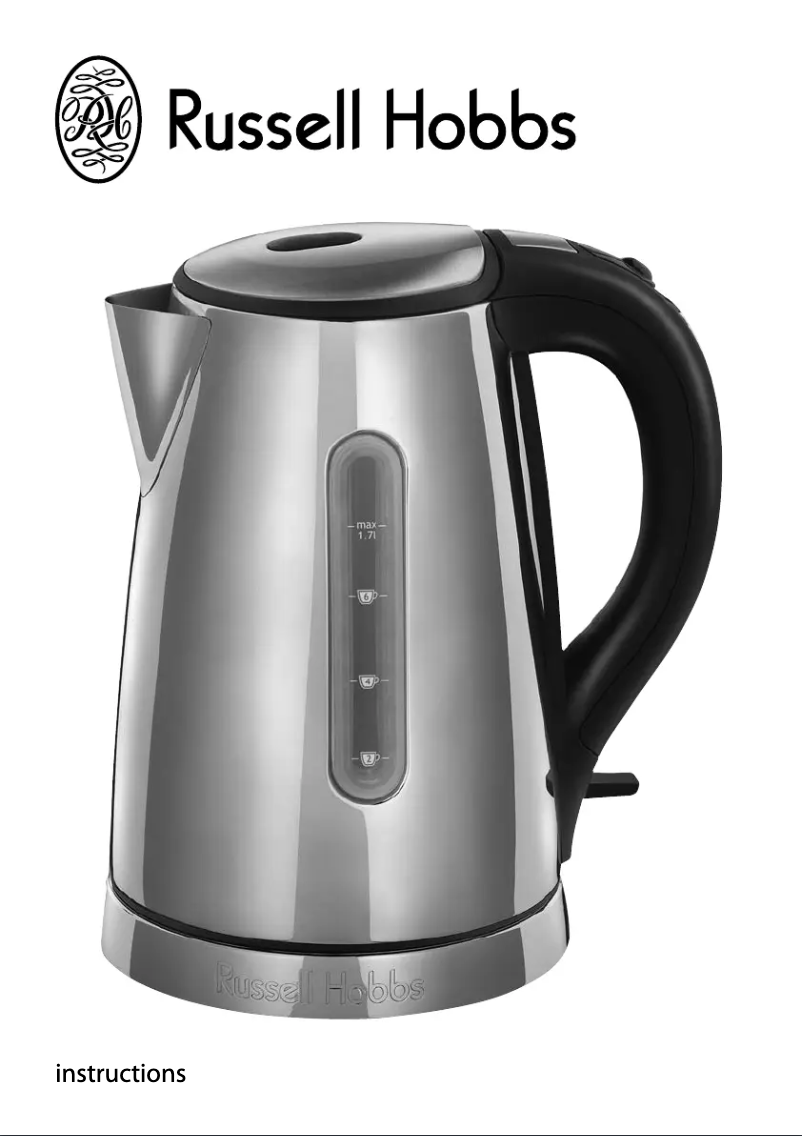 Page n°1 - Manuel utilisateur Russell Hobbs 18278