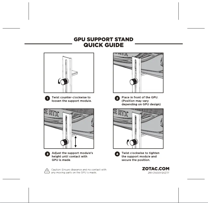 Page 1 de la notice Manuel utilisateur Zotac GeForce RTX 4070
