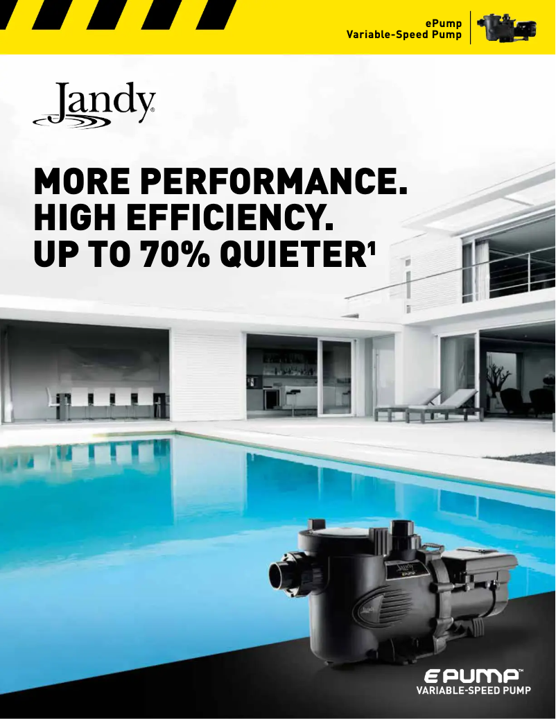 Page n°1 - Brochure JANDY ePump