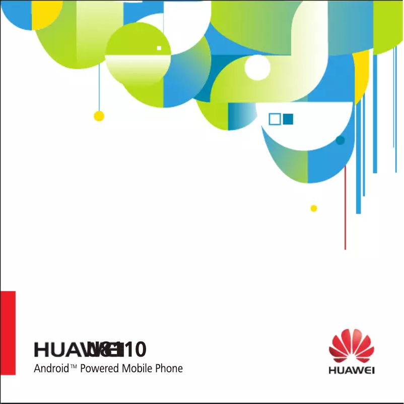 Page 1 de la notice Manuel utilisateur Huawei U8110
