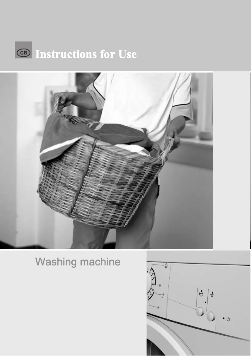 Page n°1 - Manuel utilisateur Gorenje WA1101