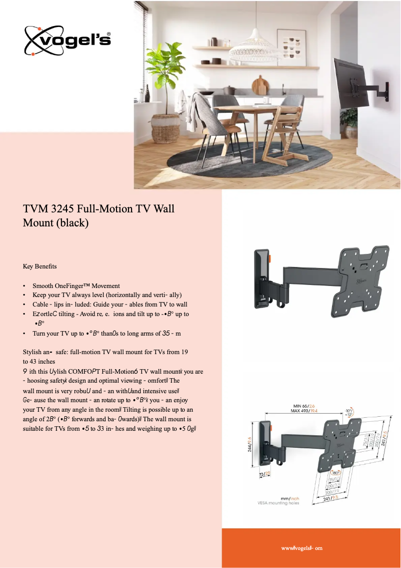 Image de la première page du manuel de l'appareil TVM 3245