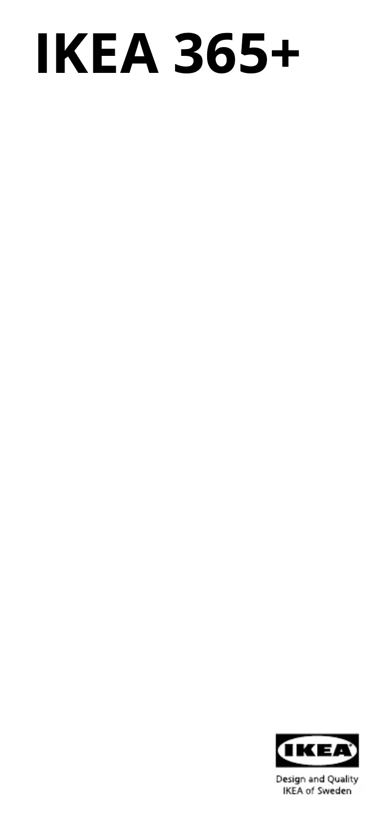 Image de la première page du manuel de l'appareil 365+ 205.807.05