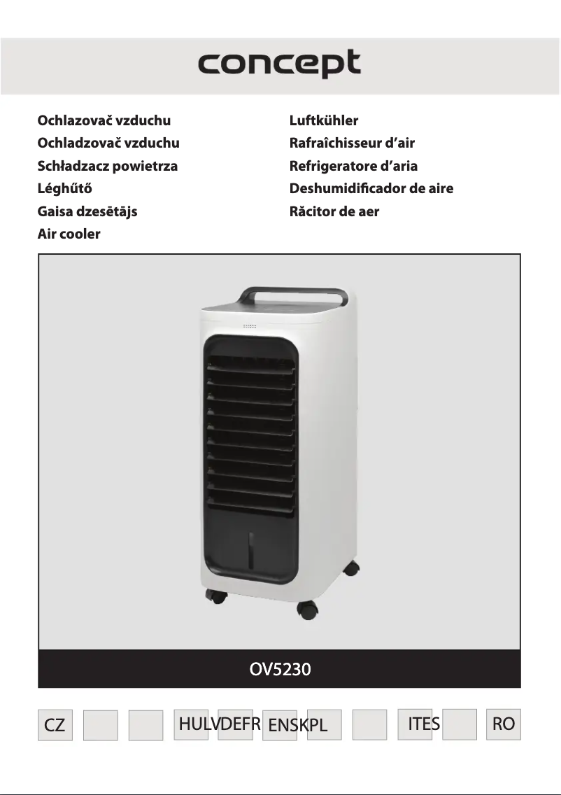 Image de la première page du manuel de l'appareil OV5230