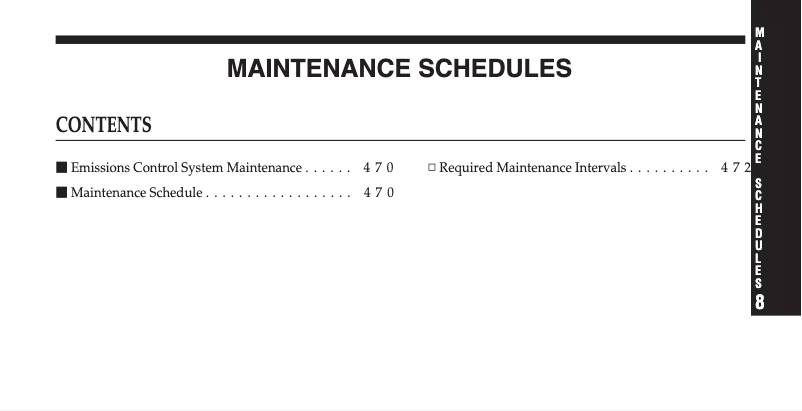 Page n°1 - Manuel d'utilisation et d'entretien Jeep Commander (2009)
