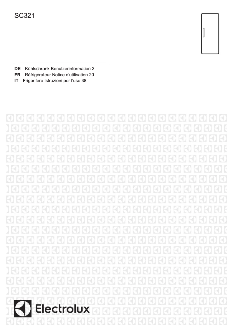 Image de la première page du manuel de l'appareil SC321