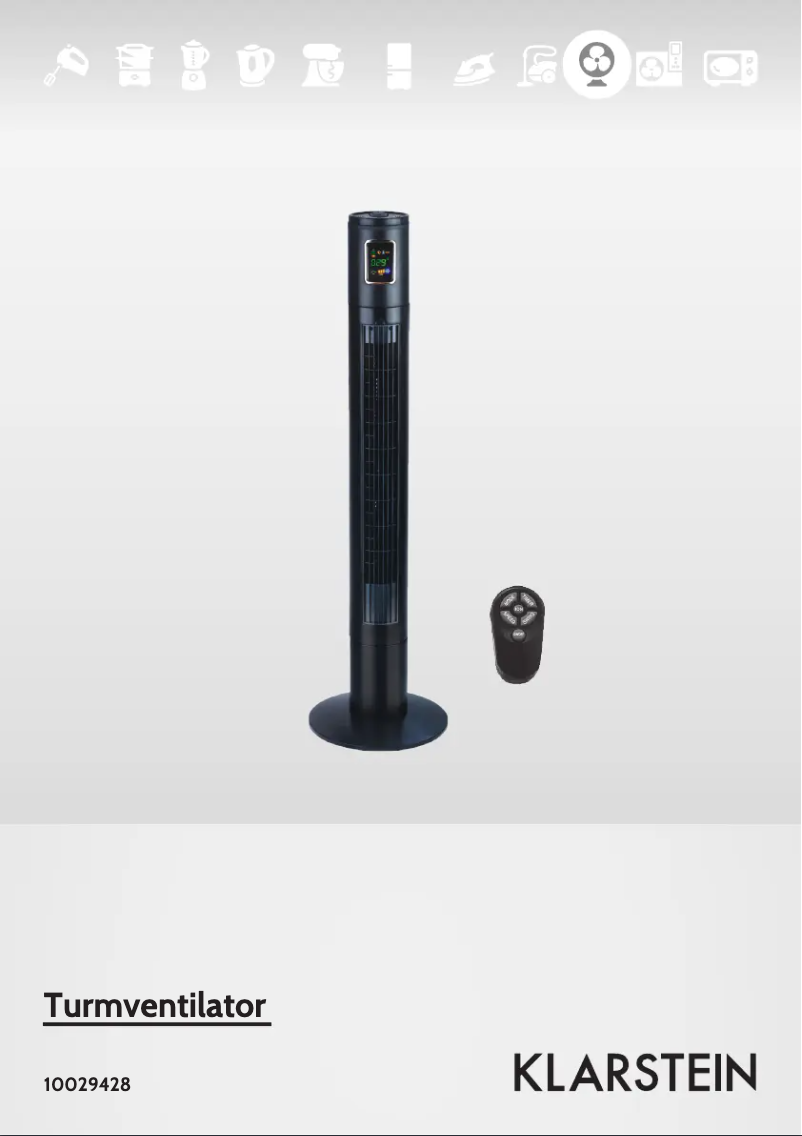 Page 1 de la notice Manuel utilisateur Klarstein 10029428