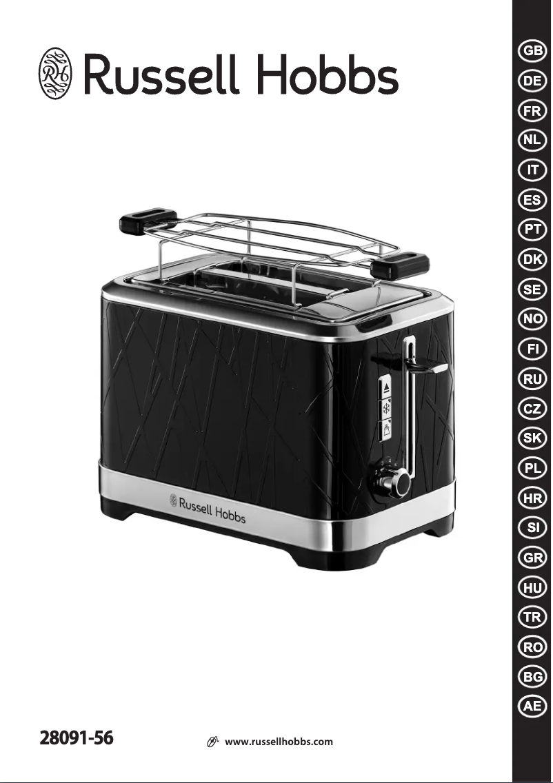 Page 1 de la notice Manuel utilisateur Russell Hobbs 28091-56