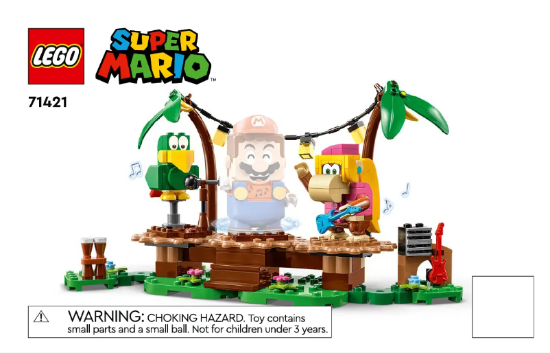 Page 1 de la notice Manuel utilisateur Lego Super Mario 71421