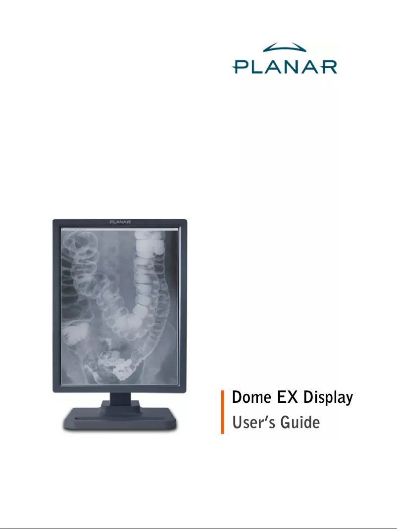 Image de la première page du manuel de l'appareil Dome E2