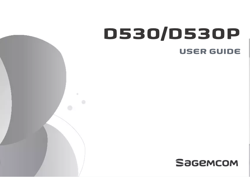 Imagen de la primera página del manual del dispositivo D530P