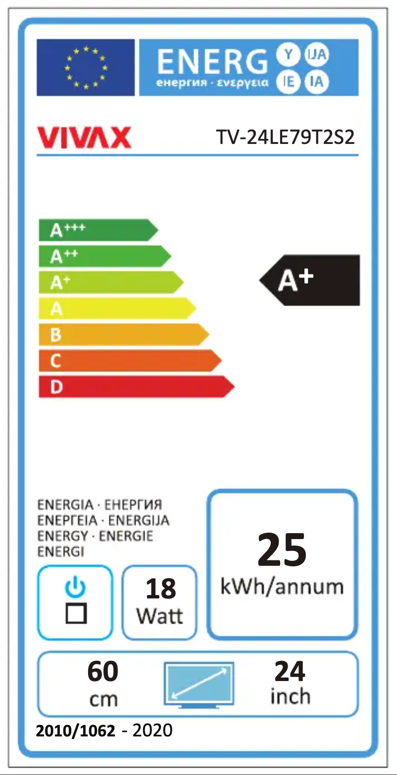 Image de la première page du manuel de l'appareil TV-24LE79T2S2