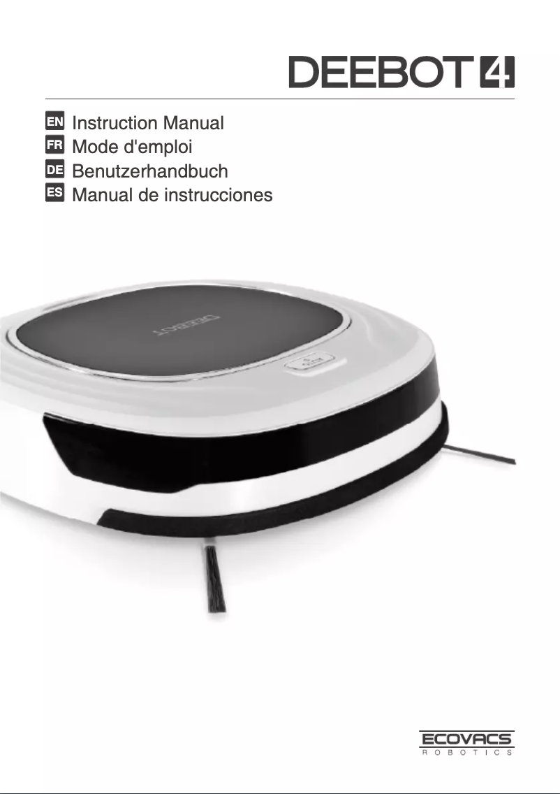 Image de la première page du manuel de l'appareil DEEBOT 45