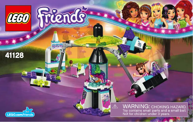 Page 1 de la notice Manuel utilisateur Lego Friends 41128