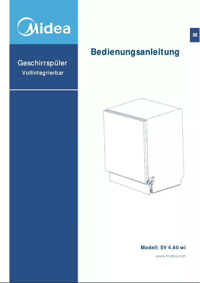 Image de la première page du manuel de l'appareil SV 4.60 WI