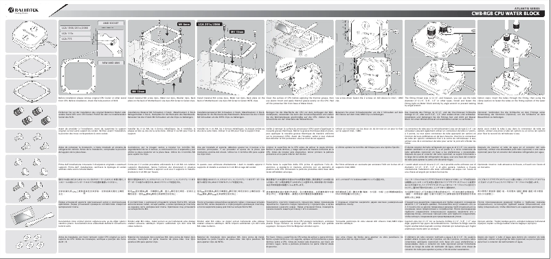 Image de la première page du manuel de l'appareil PHORCYS EVO CD240